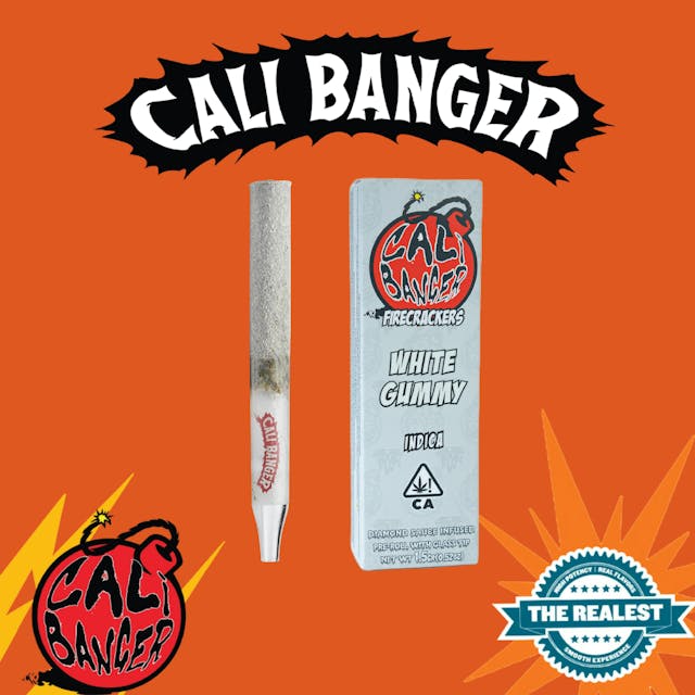 Photograph of product: White Gummy | 1.5g Infused Preroll - 