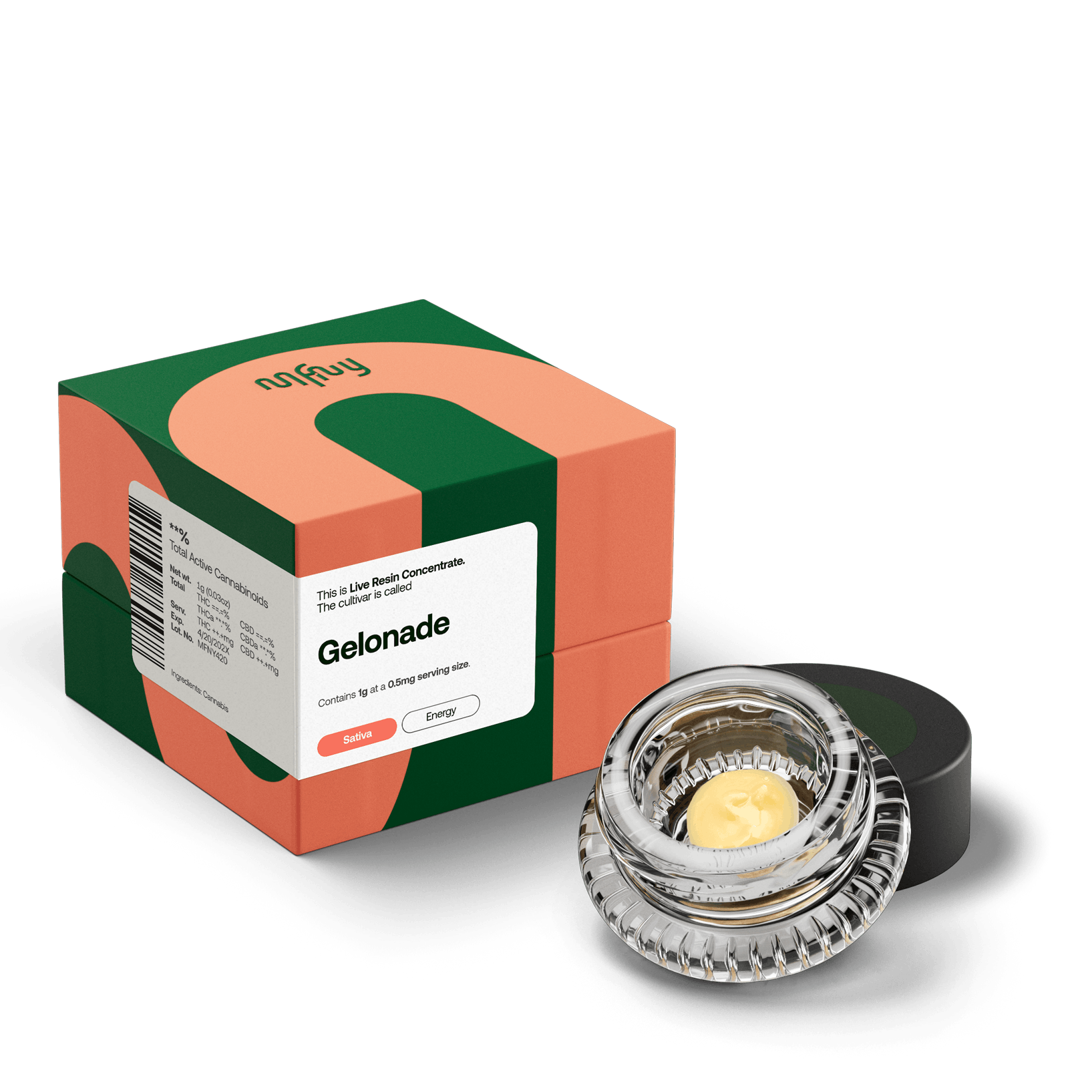 Photograph of product: Gelonade | Live Resin Badder | 1g (S)