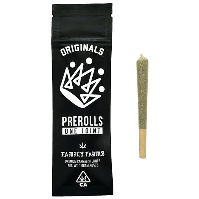Photograph of product: Oaksterdam 1g Preroll - Oakstradam