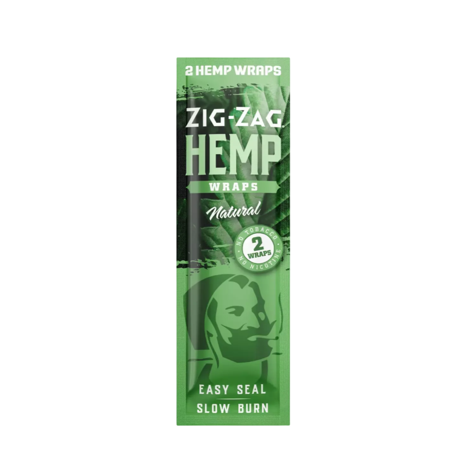 Photograph of product: Zig Zag Hemp Wraps Npp - Natural