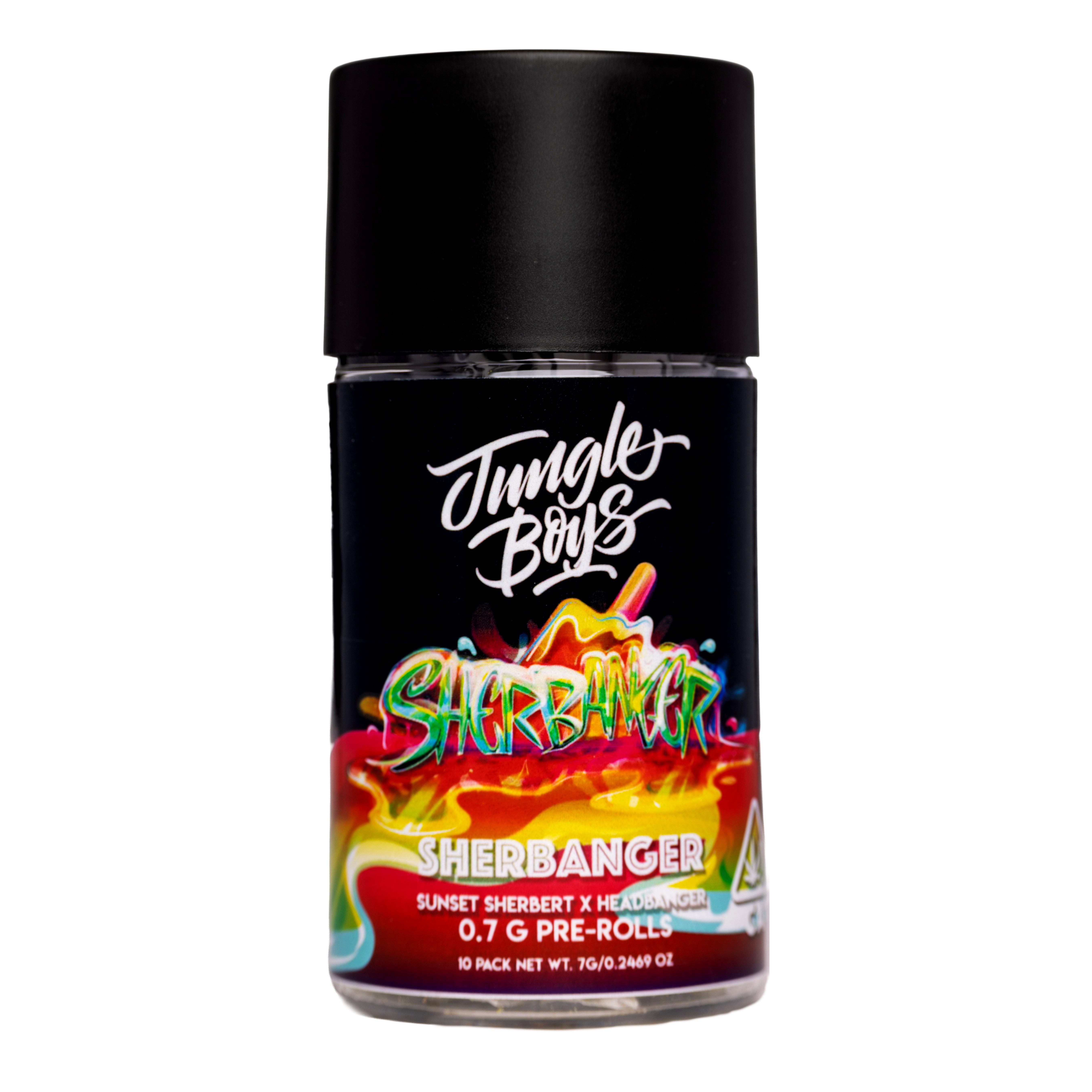 Photograph of product: Jungle Boys | Sherbanger - 10pk Pre Rolls