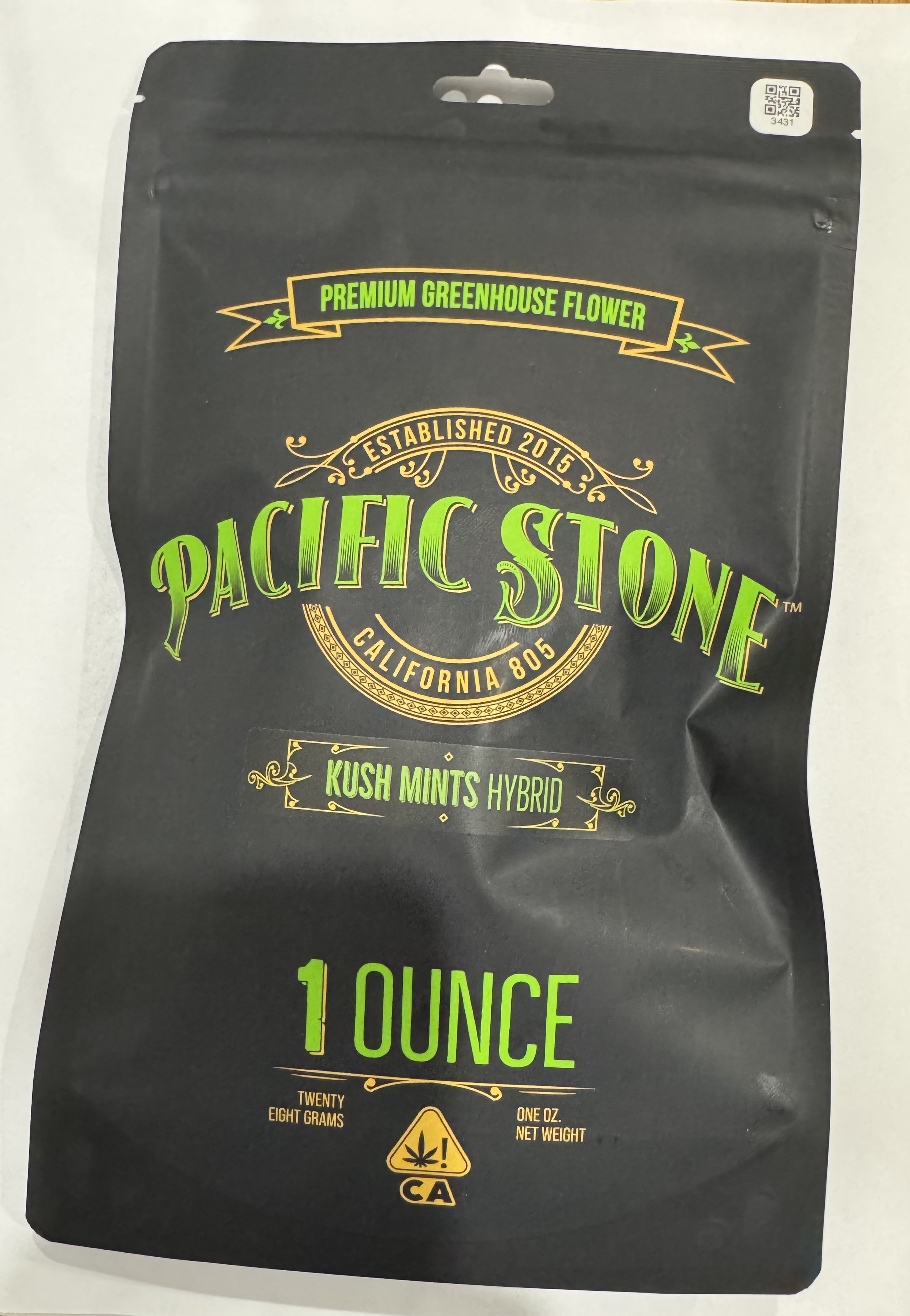 Photograph of product: KUSH MINTS 28G FLOWER - 28 G