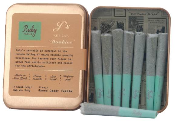 Photograph of product: Granddaddy Purple - 7pck 3.5g Pre-rolls