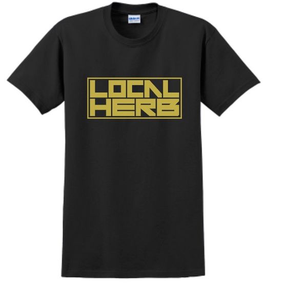 Photograph of product: Local Herb Official T Shirt Black XL - 