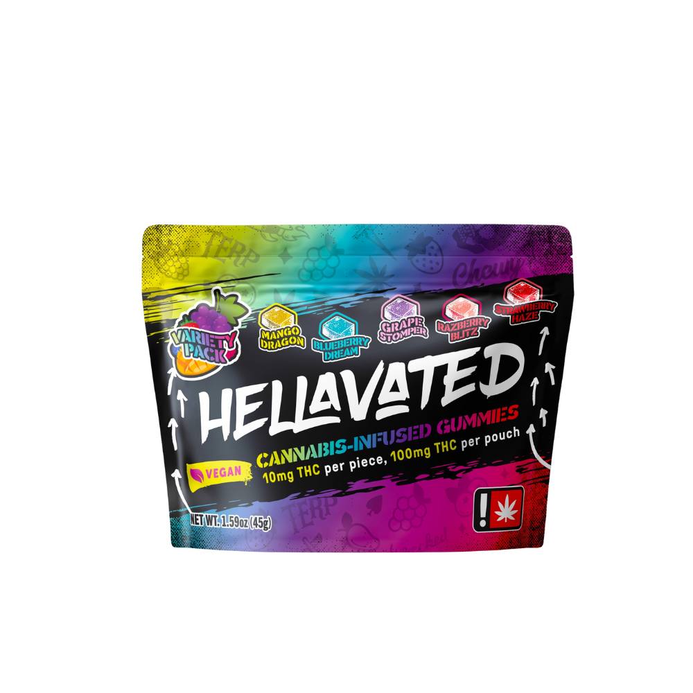 Photograph of product: Hellavated - Gummiez - Sweet 10pk