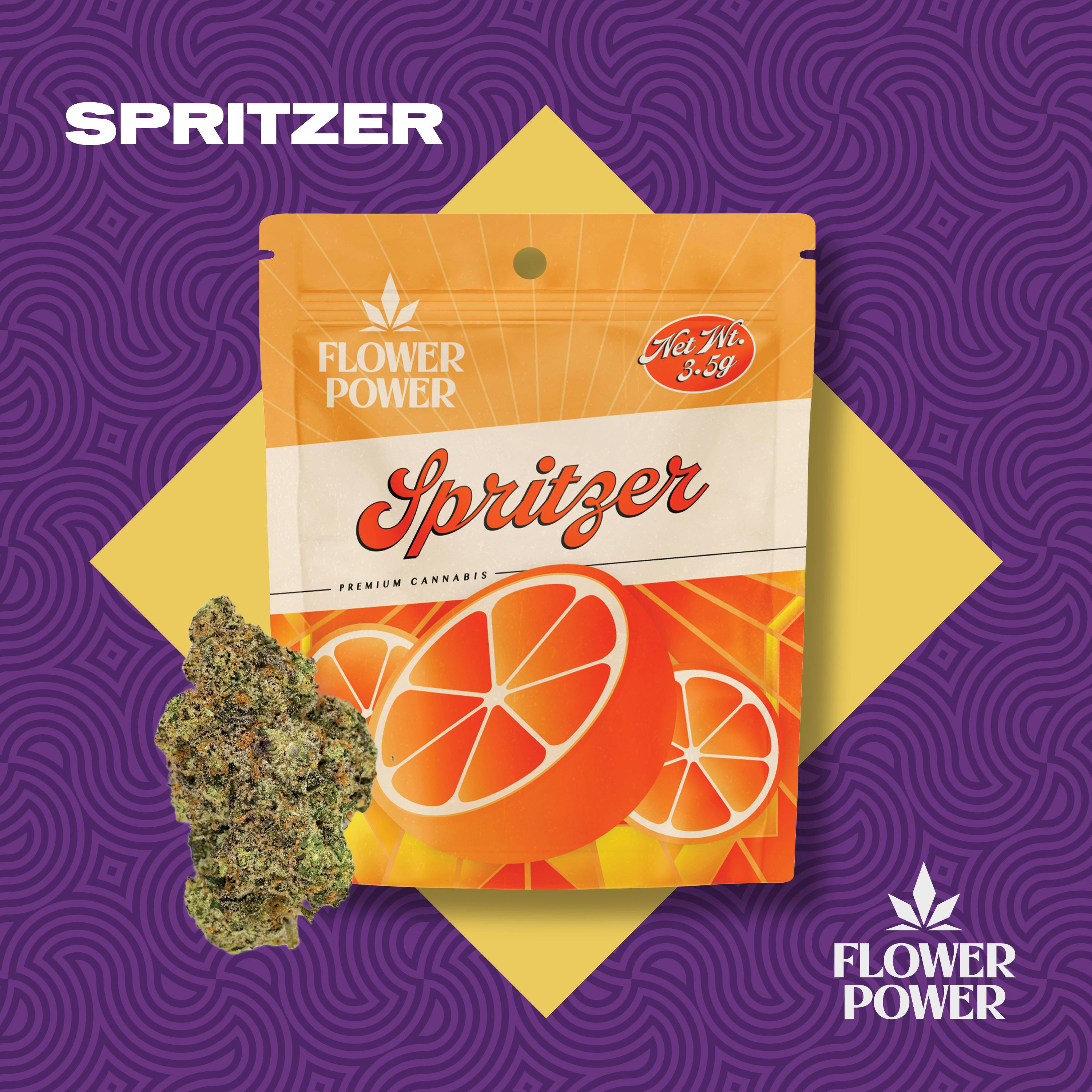 Photograph of product: Flower Power - 3.5g Prepack - Spritzer