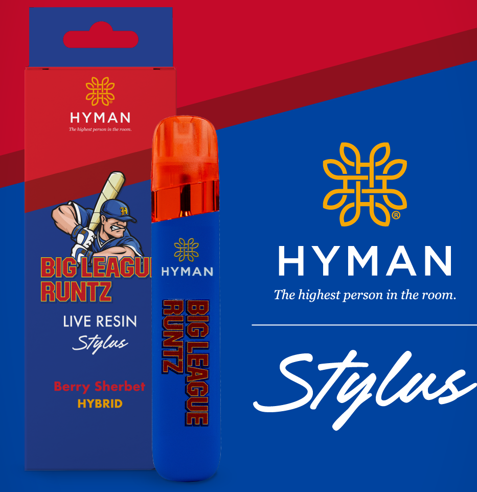 Photograph of product: AU Hyman: Big League Runtz Live Resin Stylus