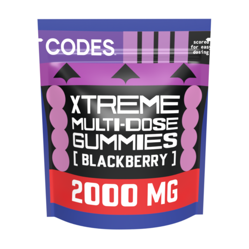Photograph of product: BLACKBERRY | XTREME GUMMY | 200MG | 10 PACK