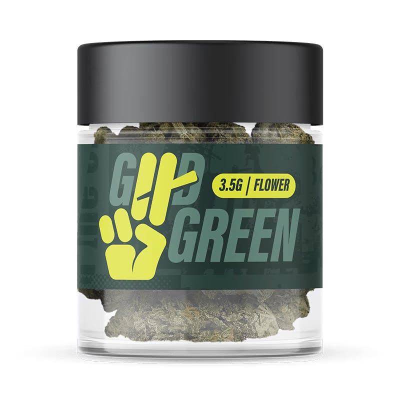 Photograph of product: Good Green | Apple Cobbler | 28g Flower