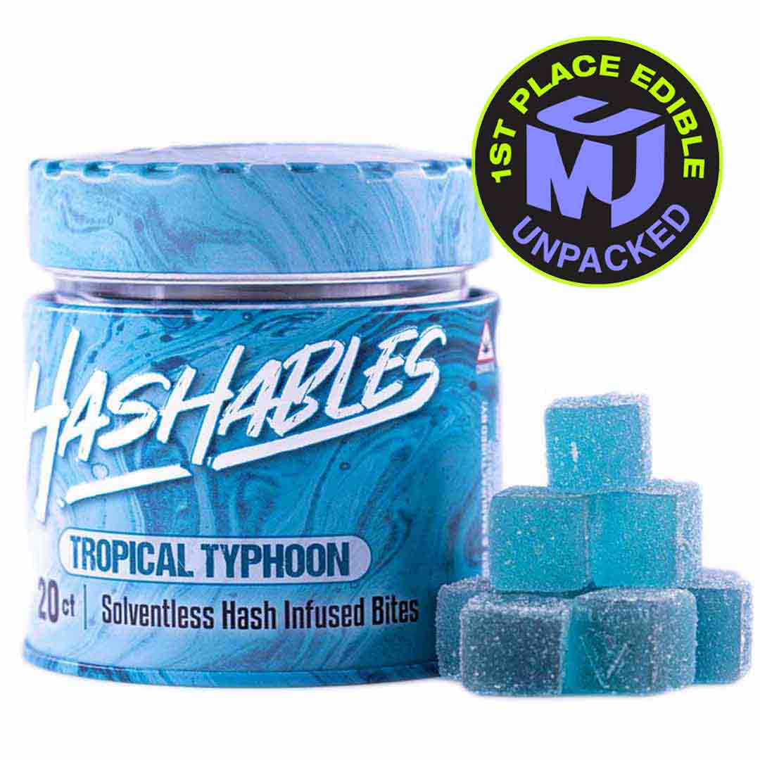 Photograph of product: Tropical Typhoon (au chocolatables) - 20pk / 100mg