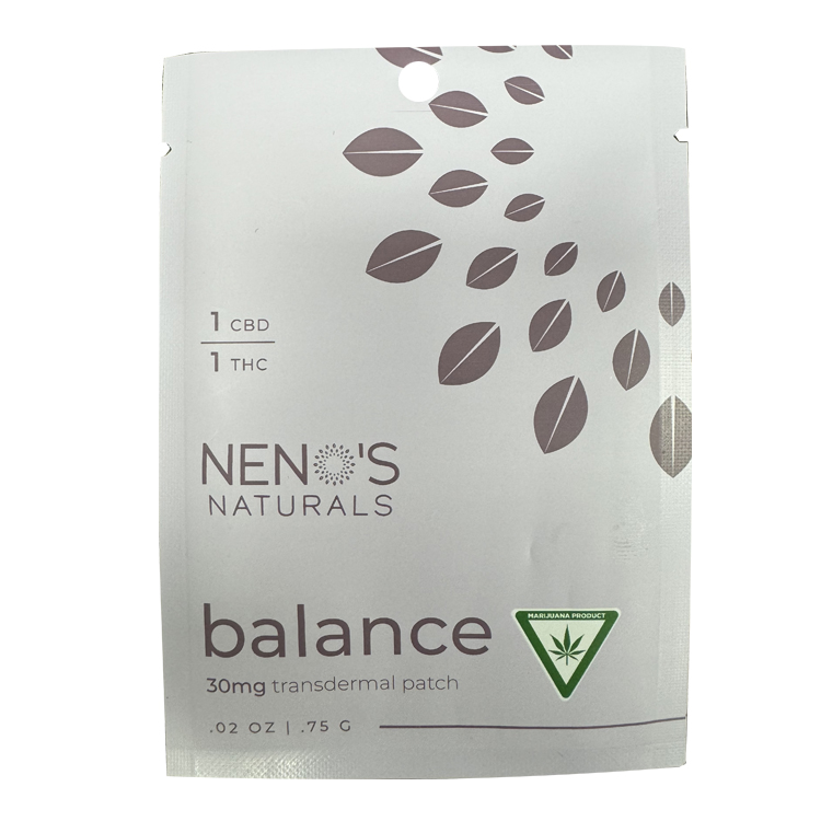 Photograph of Product: Transdermal Patch 1:1 (15mg CBD, 15mg THC)