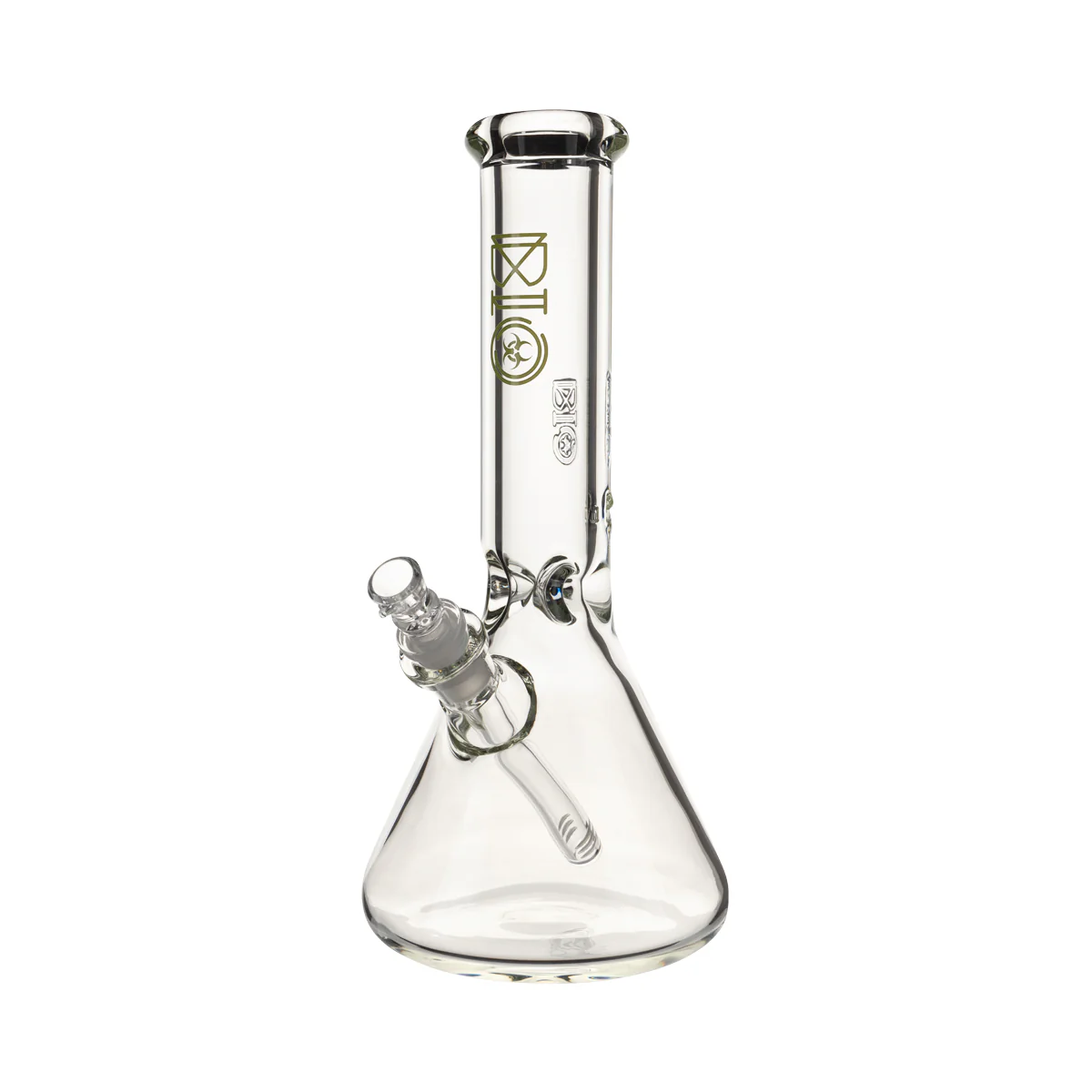 Photograph of product: BIO Glass Heavy 50 x 9 Beaker Water Pipe 12" - 14mm - Green