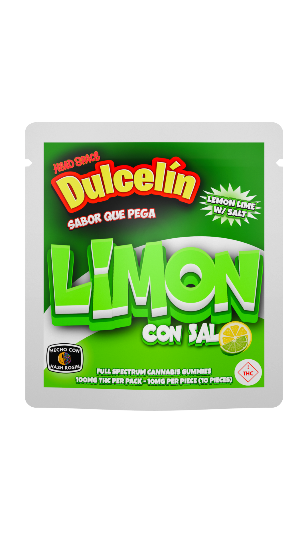 Photograph of product: Limon con Sal Gummies | 100mg