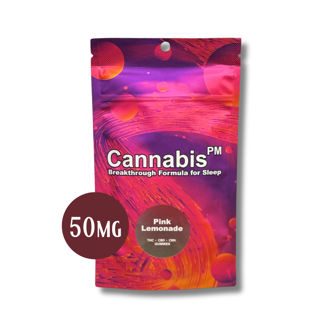 Photograph of product: Oui'd PM - Pink Lemonade - 1:1: ummies - 50mg - Oui'd