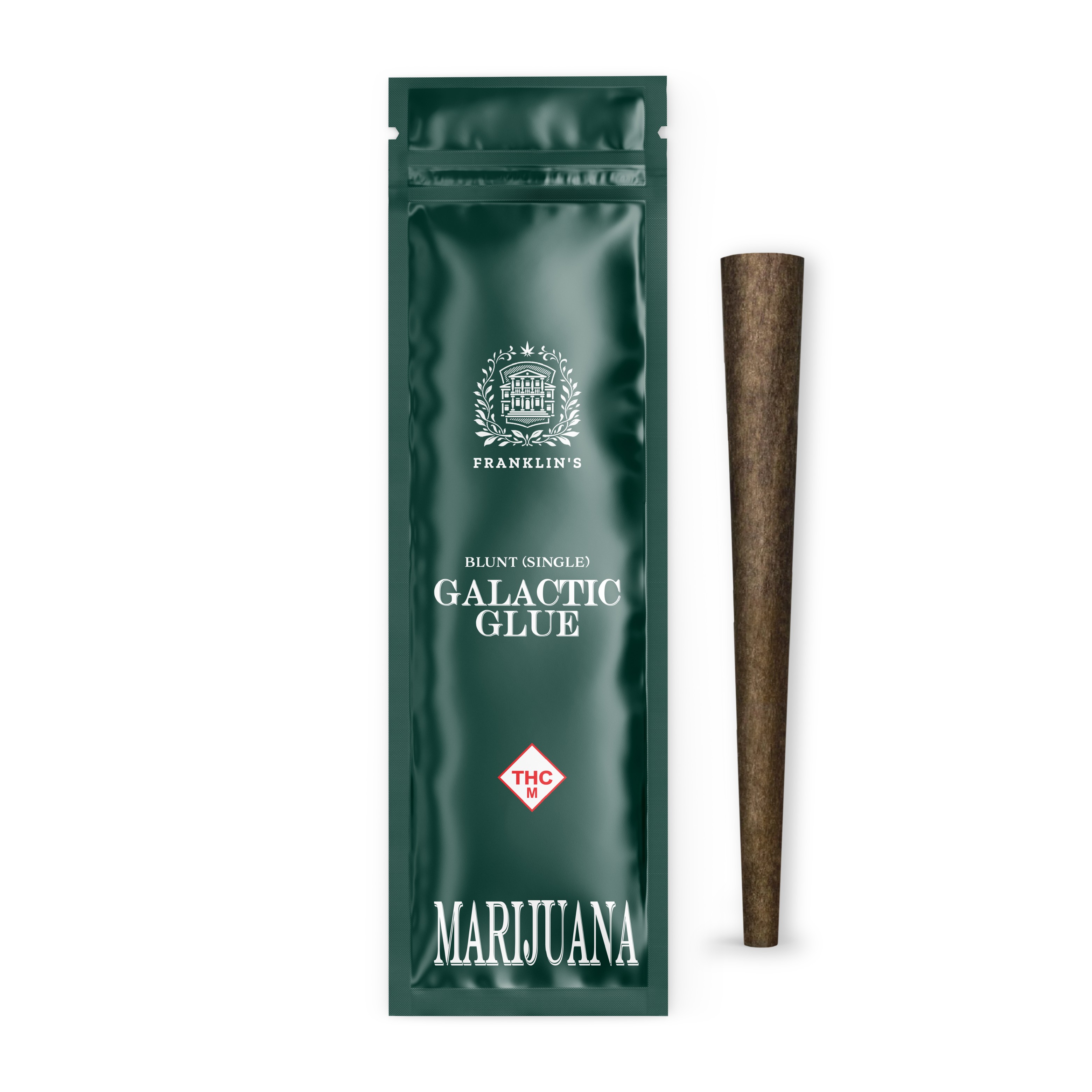 Photograph of product: Galactic Glue - Franklin's - 0.5g Blunt