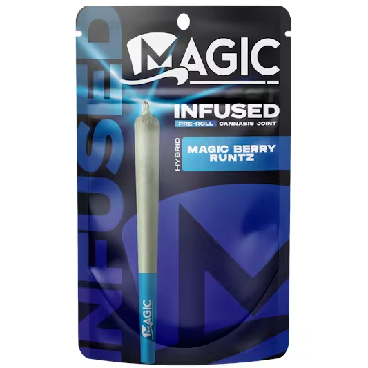 Photograph of Product: Magic Berry Runtz Infused Preroll Rec