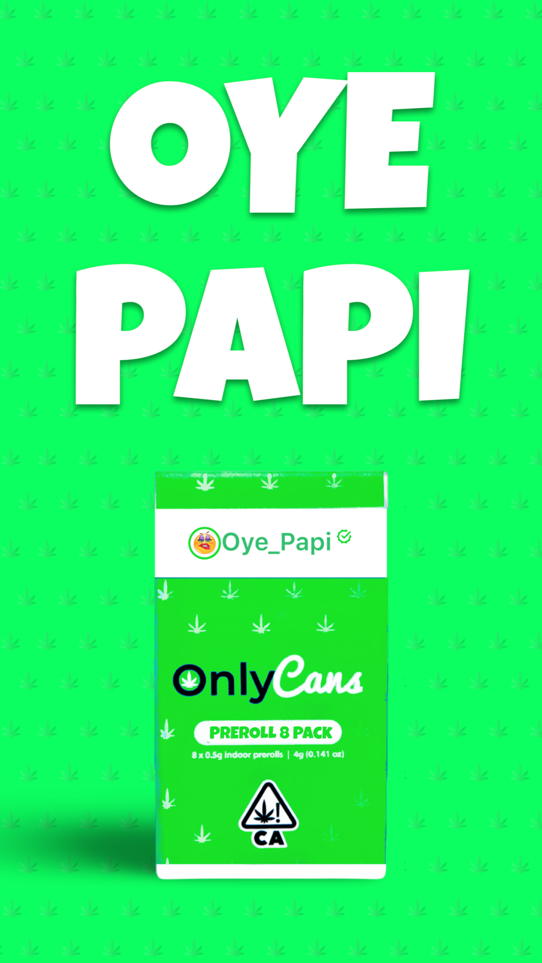 Photograph of Product: OYE_PAPI - PRE-ROLL PACK