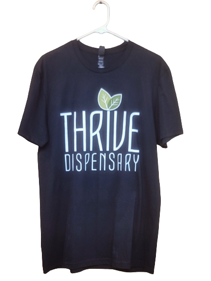 Photograph of product: THRIVE 2022 Spring Black T-Shirt