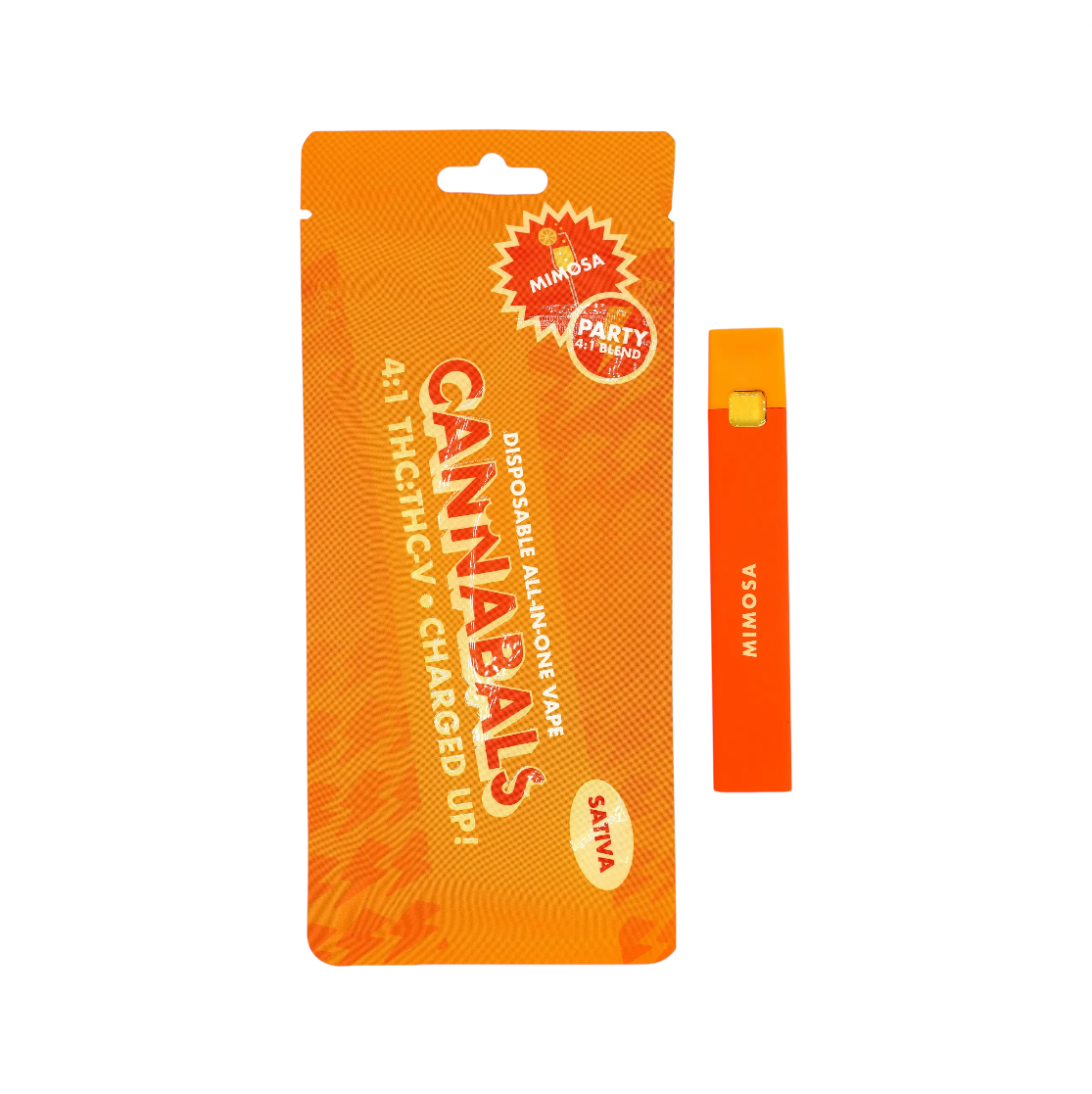 Photograph of product: Cannabals Party Mimosa Vape