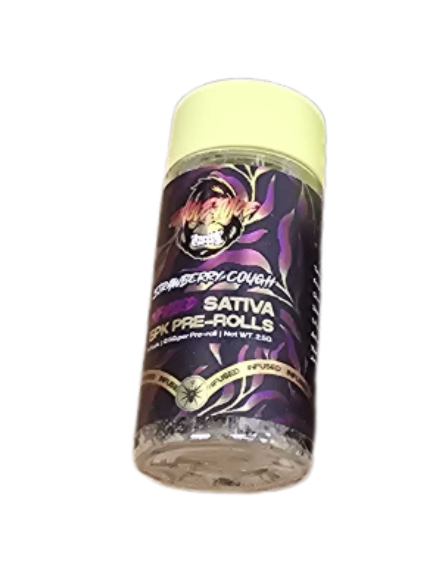 Photograph of Product: Infused Pre-Roll | 5pk | Durban Poison | 2.5g | Jungle Juice