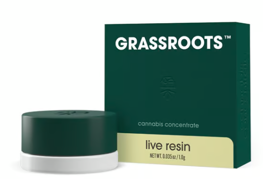 Photograph of product: Grassroots - Live Resin Budder - Novarine (H)