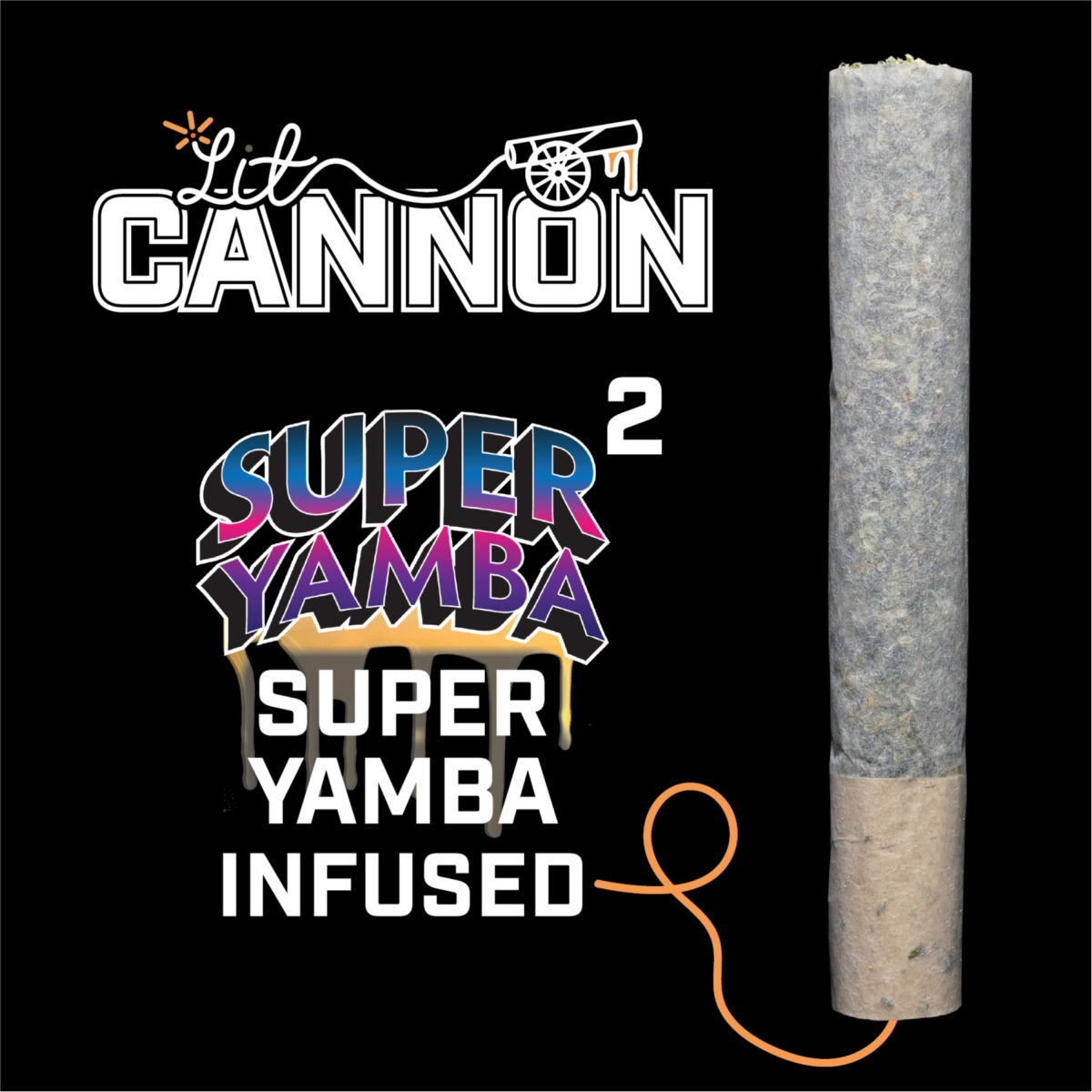 Photograph of product: Nimbus Cannons | Super Yamba Infused with Super Yamba Pre-Roll | 1.0g