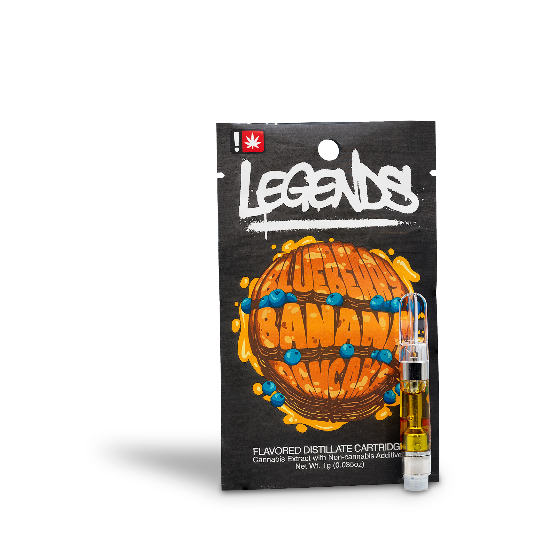 Photograph of product: Legends - Blueberry Banana Pancake Flavored Cart