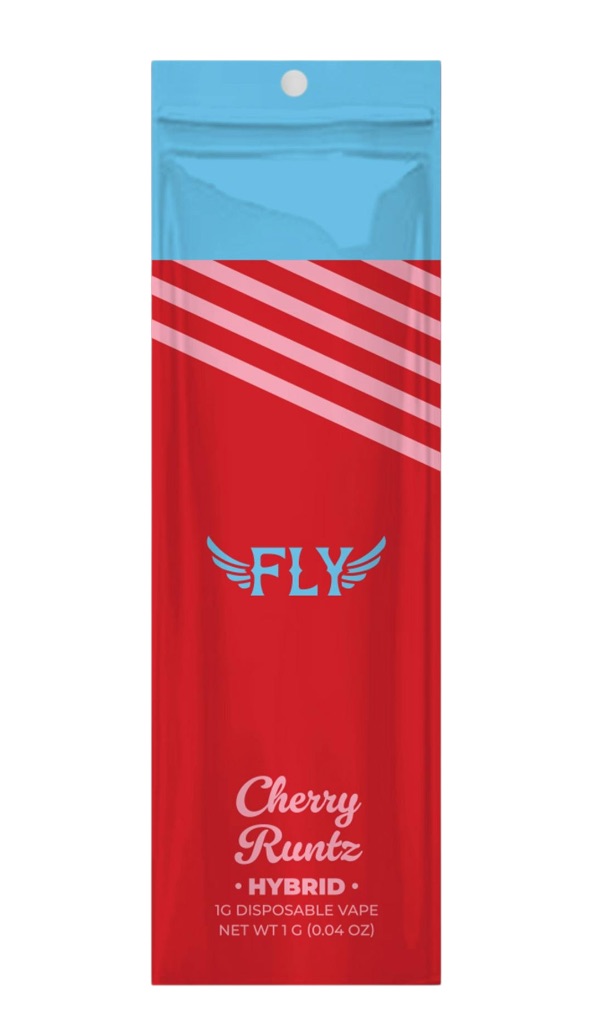 Photograph of product: Fly Cherry Runtz Disposable Vape Rec