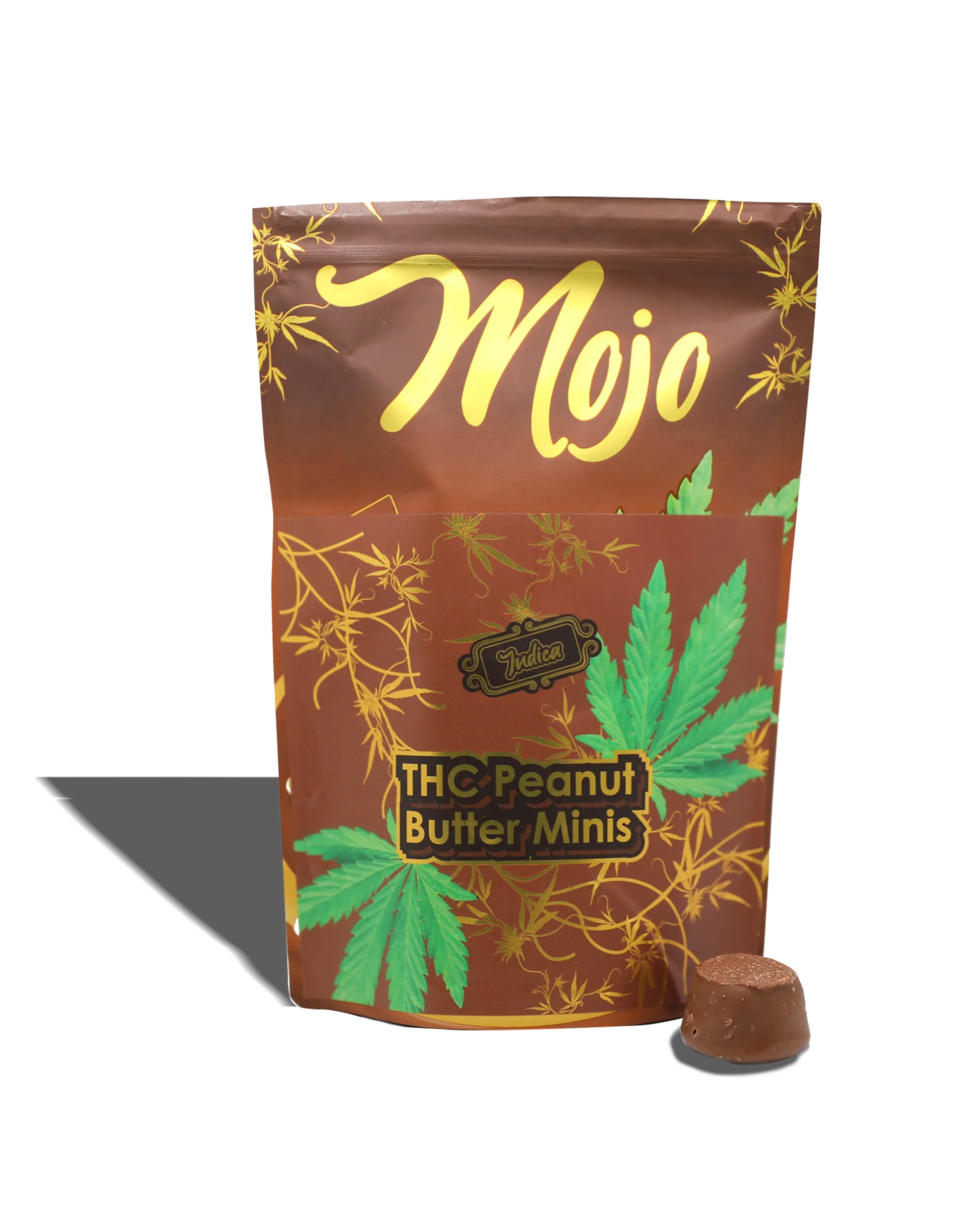 Photograph of product: Peanut Butter Chocolate Minis 200mg (10pk) (I)