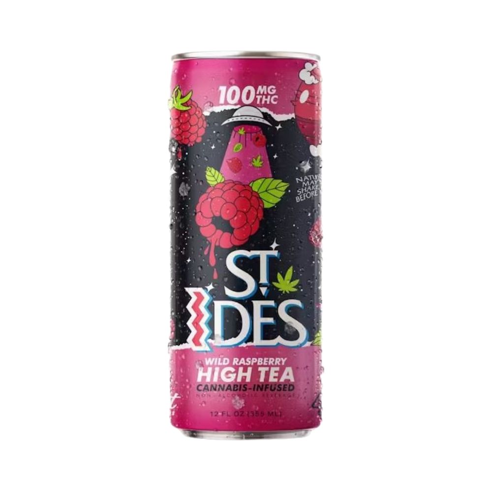 Photograph of product: WILD RASPBERRY TEA 12OZ 100MG