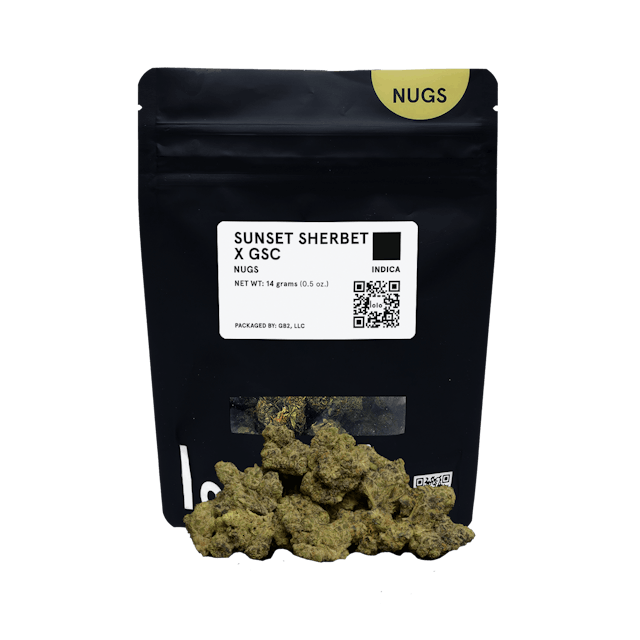 Photograph of product: Sunset Sherbet x GSC (I) 14g - Black Bag - Retail