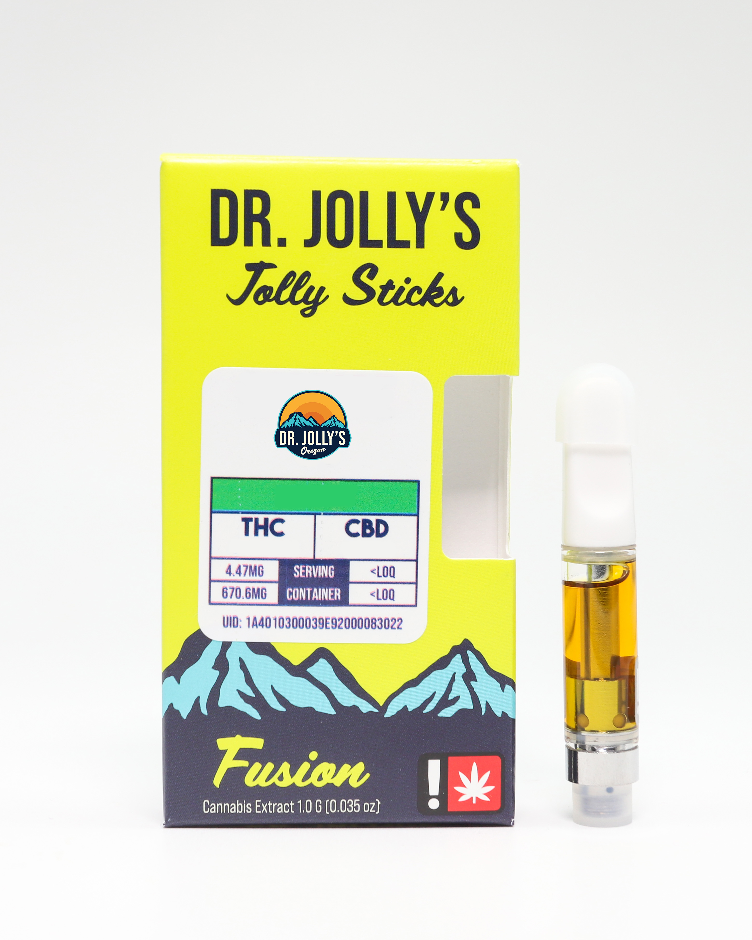 Photograph of product: Tangerine Trophy Fusion Cartridge | 1g