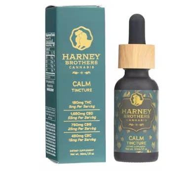 Photograph of product: Calm Tincture - 150mg - Harney Brothers
