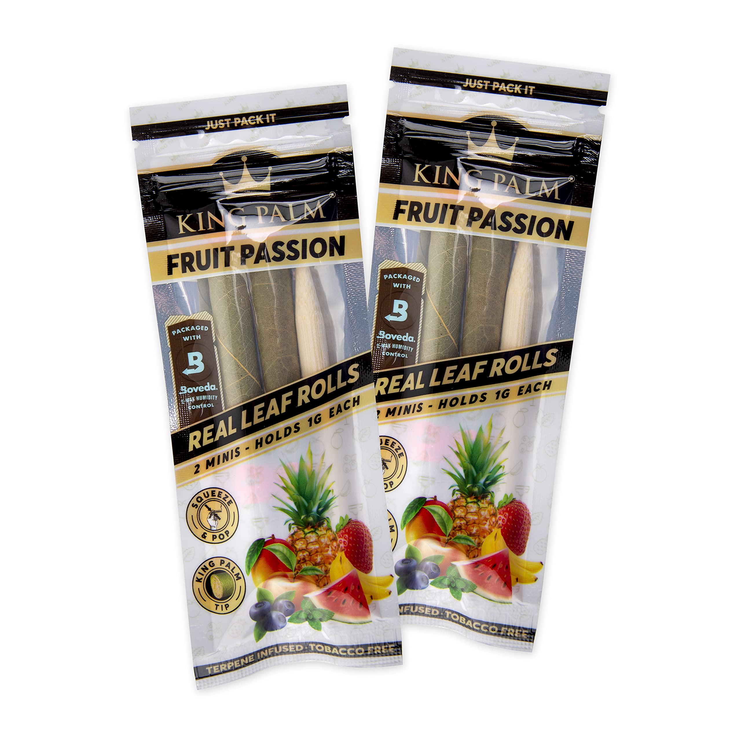 Photograph of product: King Palm | "MINI" Fruit Passion | 2pk Cones