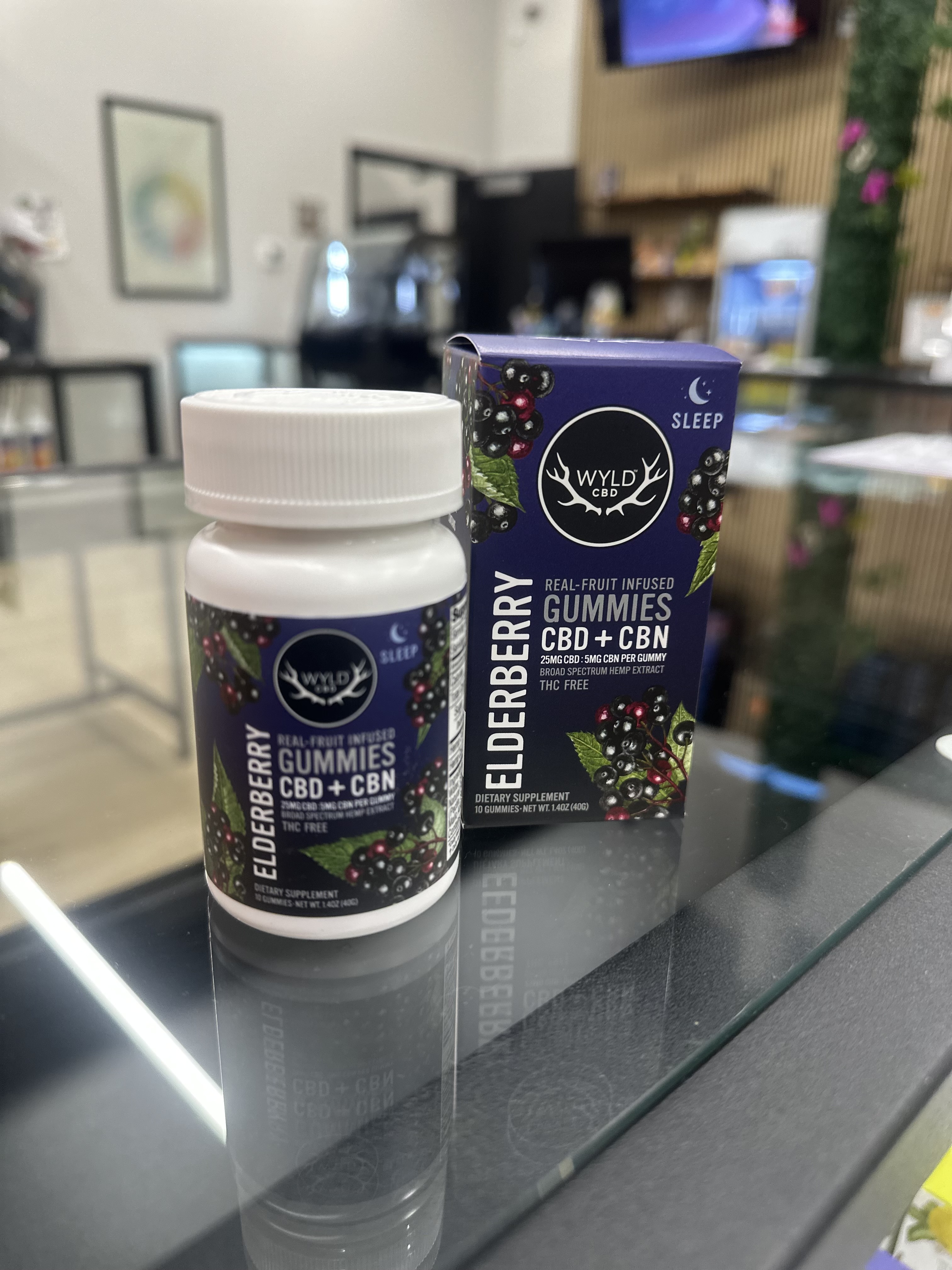 Photograph of product: ELDERBERRY 5:1 CBD:CBN 10pk
