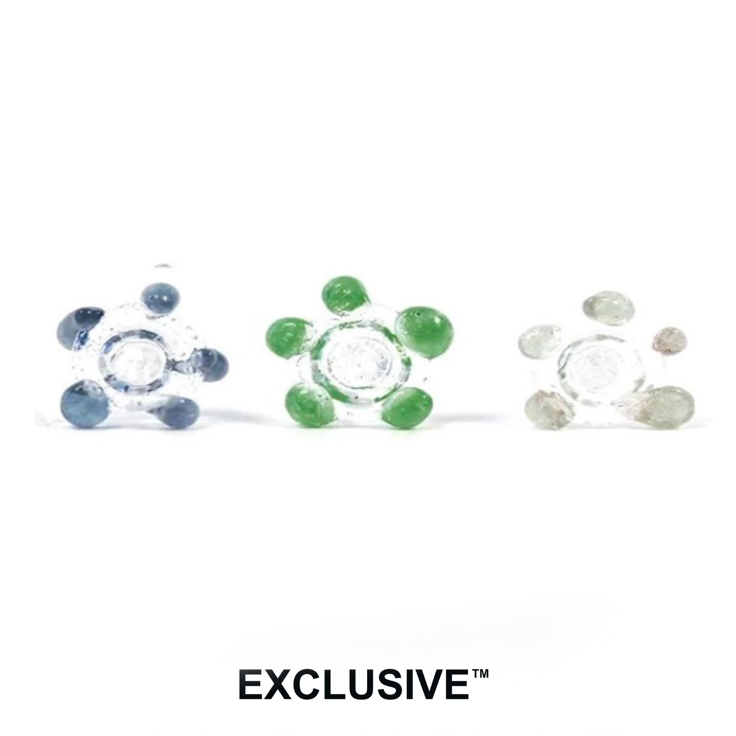 Photograph of product: White Rhino Flower Glass Screen