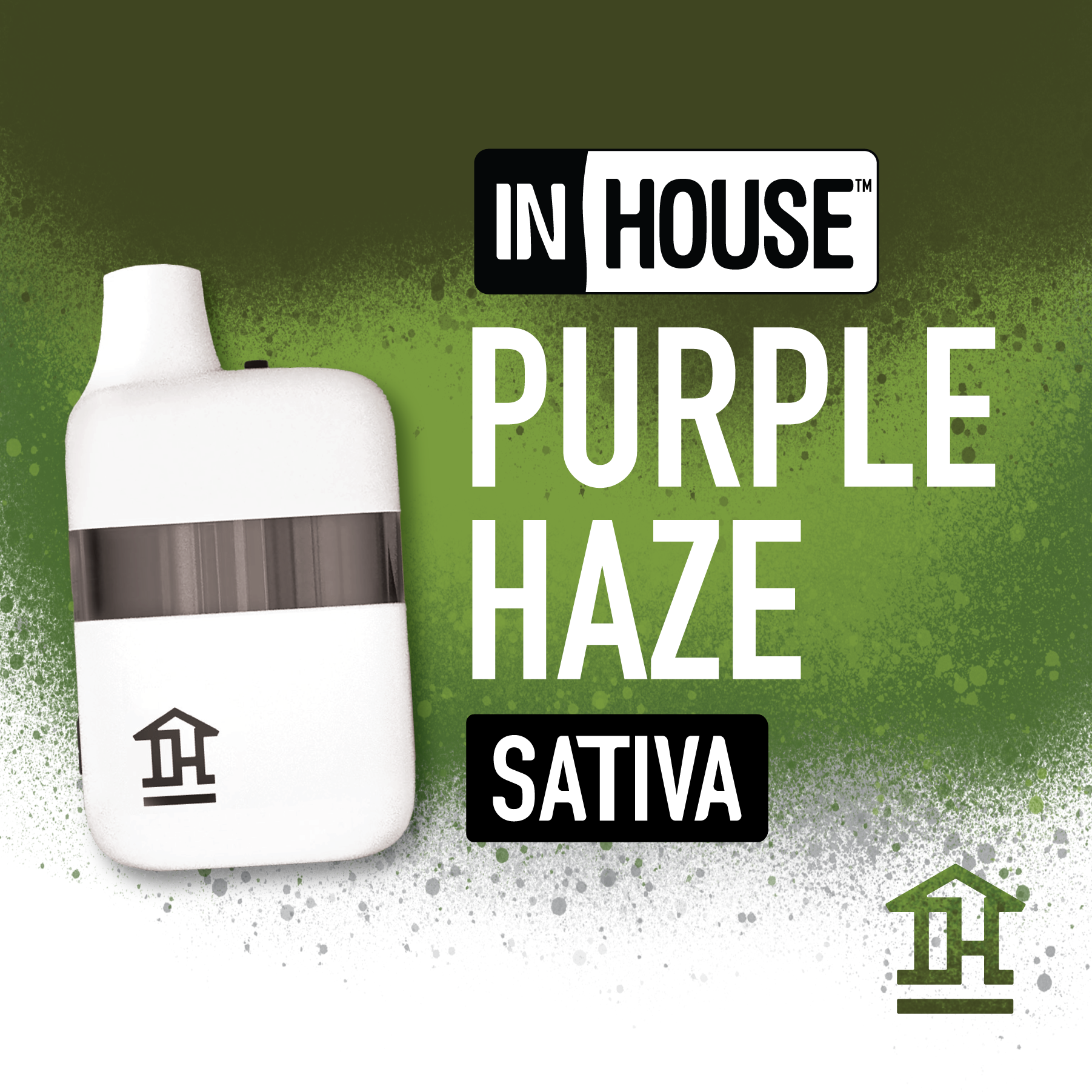Photograph of product: GGG In House Disposable - Purple Haze 2g