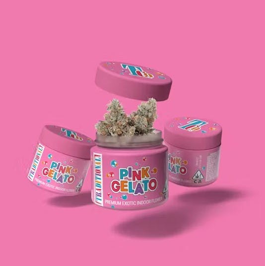 Photograph of product: Traditional - Pink Gelato - 3.5g - 8th