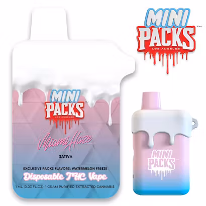 Photograph of product: Packs | 1g AIO | Miami Haze