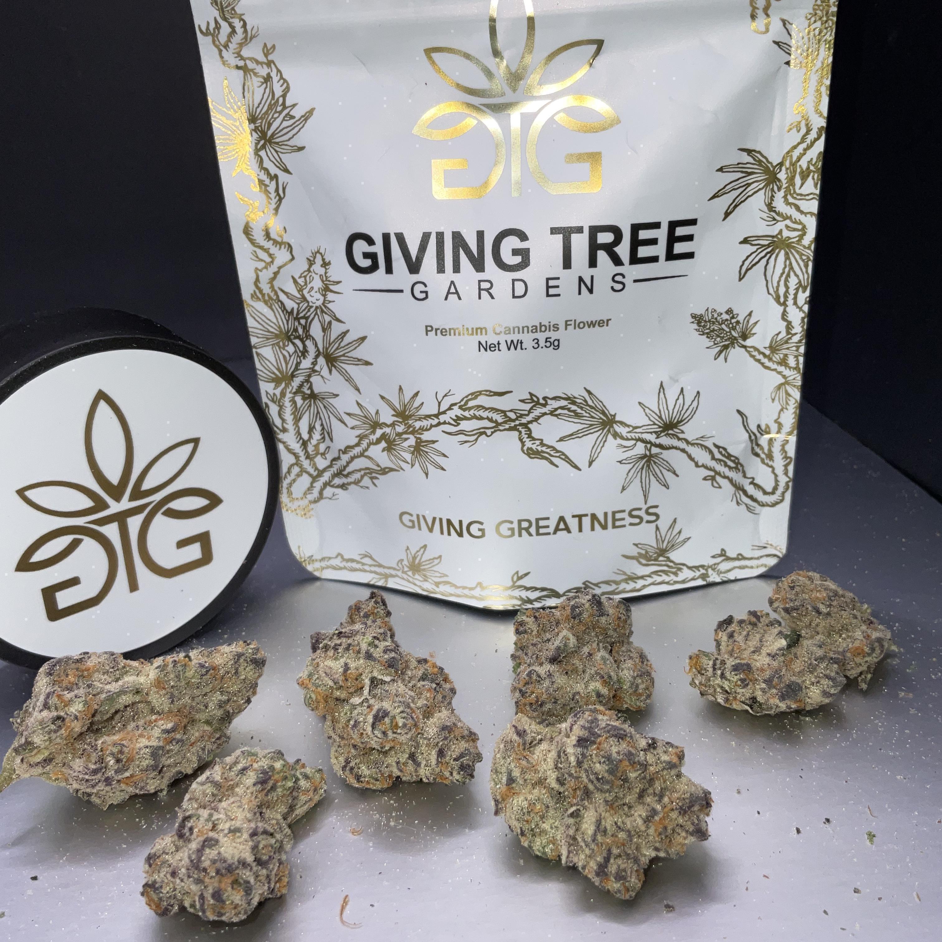 Photograph of product: Giving Tree Gardens | Space Cake | 3.5g Bag