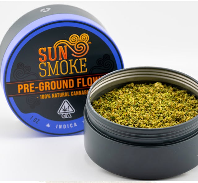 Photograph of product: SunSmoke Pre-Ground Flower Ounce 28g - Hybrid BLEND