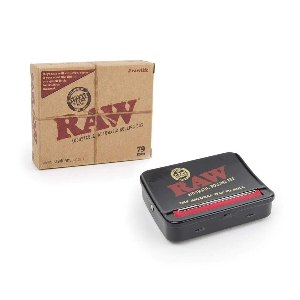 Photograph of product: Raw | Adjustable Automatic Rolling Box | 79mm