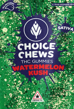 Photograph of product: Watermelon Kush | Gummy Chews 200mg