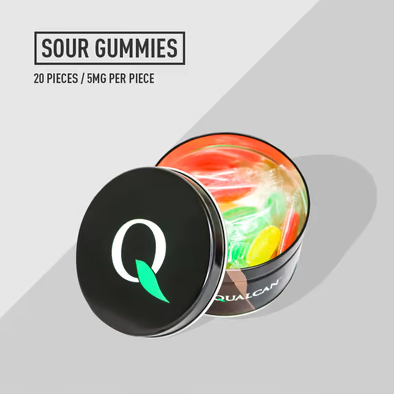 Photograph of product: Lush | Green Apple Gummies 100mg