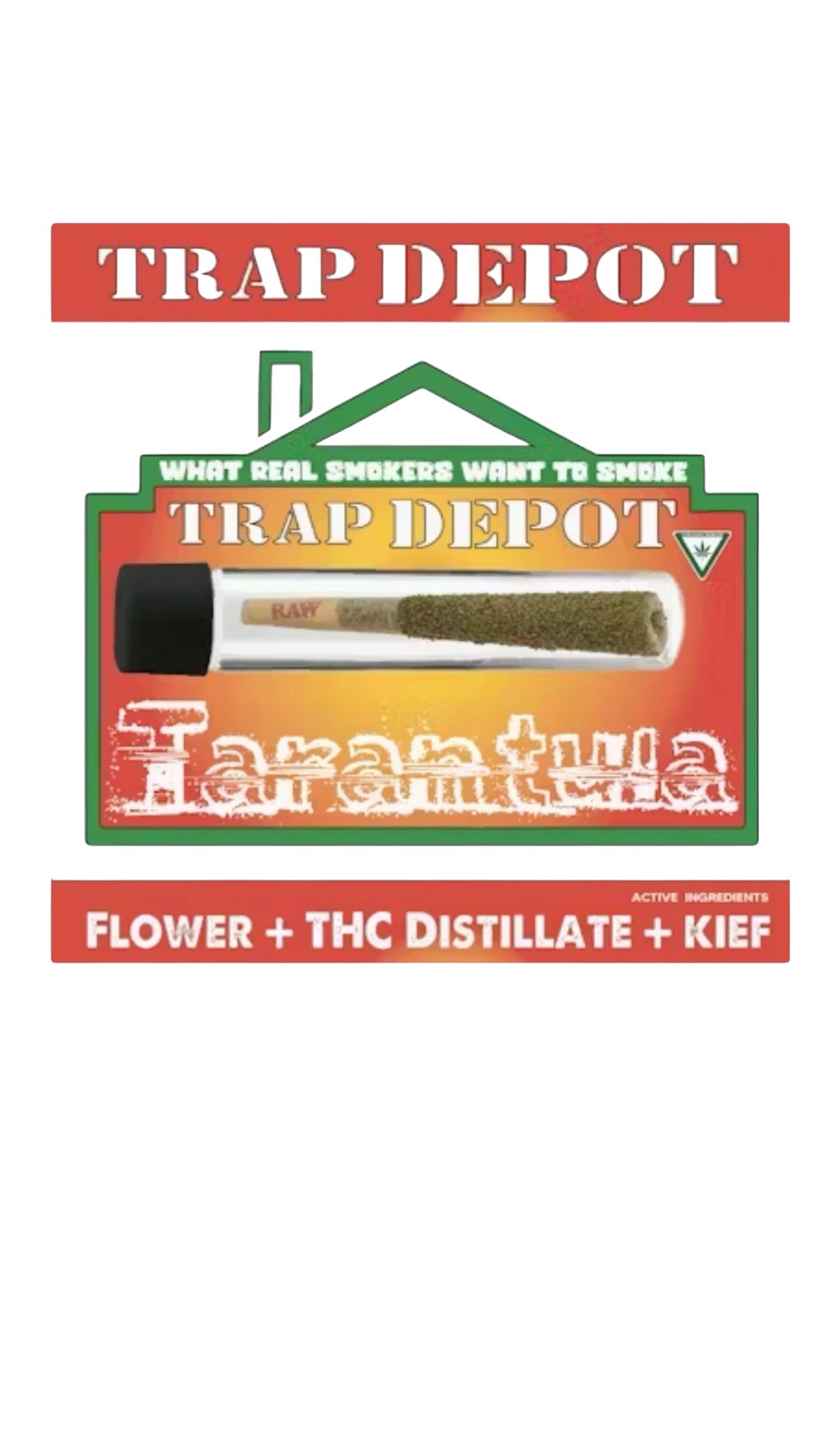 Photograph of product: AU Trap Depot: Banana Fudge 1.2g Infused Tarantula