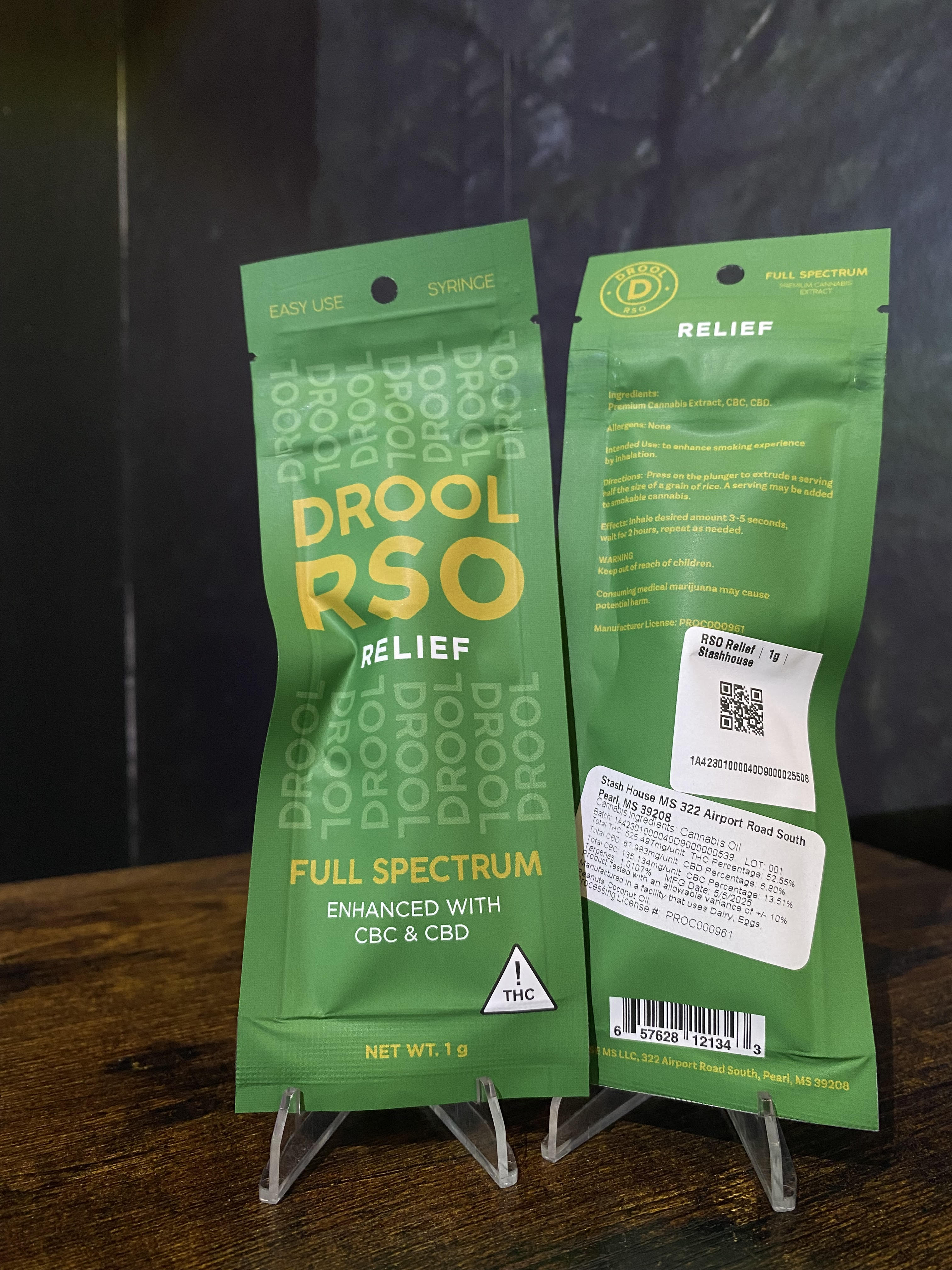 Photograph of product: RSO Relief Stashhouse