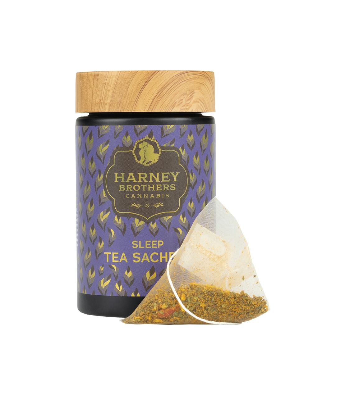 Photograph of product: Sleep Hemp Moringa Tea Sachets | 50mg 5pk