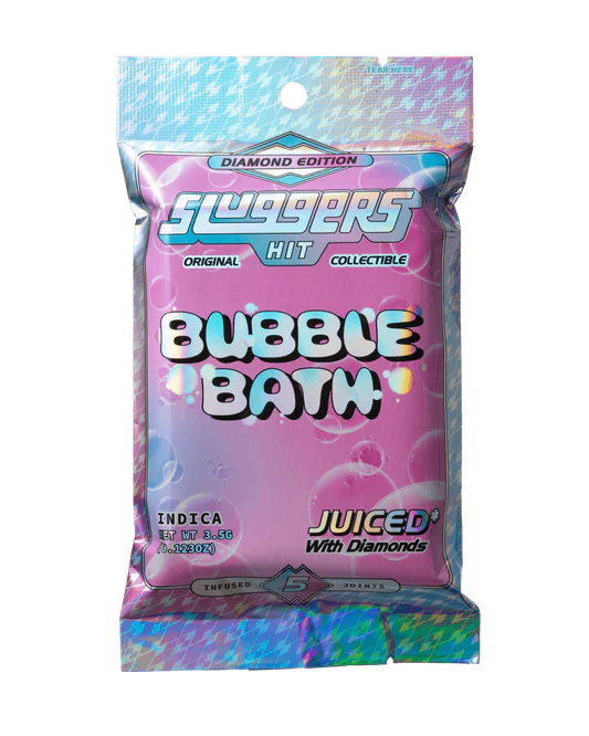 Photograph of product: Bubble Bath: Infused Pre-Rolls 5pk