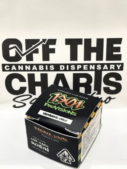 Photograph of product: Papaya Juice | 1g Live Rosin