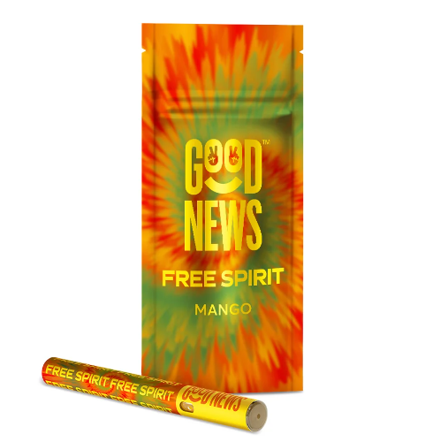 Photograph of product: Free Spirit - Mango - Disposable Pen - 0.5g